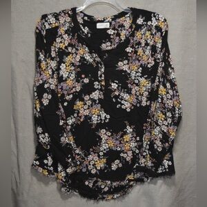 Floral Print Women's Top